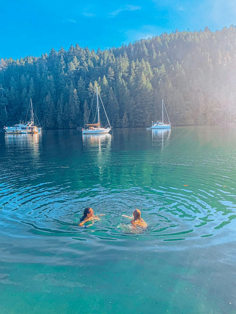 High School Canada - summer swim