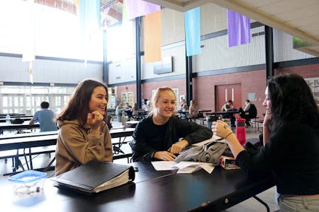 High School Canada - students in school