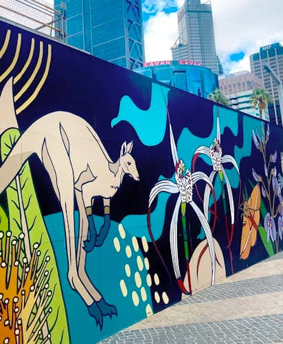 Australia - Perth mural art