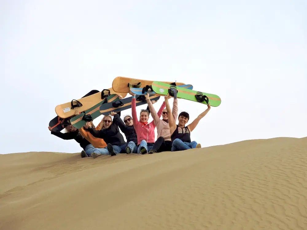 sandboarding in Chile