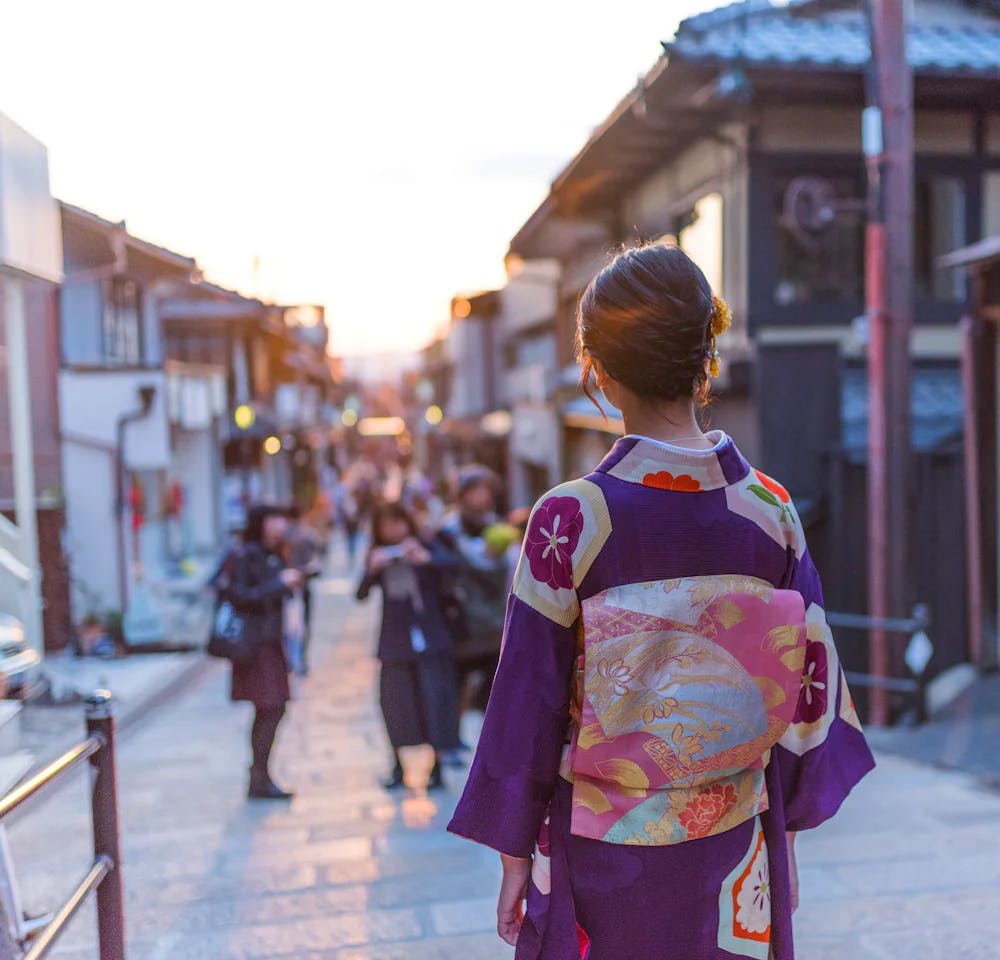 girl in kimono - Japan